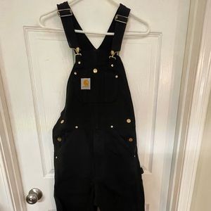 Carhartt black coveralls not insulated like new worn once